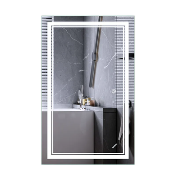 Дзеркало Mixxus Premium Quadro MR20-50x80-Reverse (Led Touch, Anti-fog, димер) (MP6620) MP6620 фото