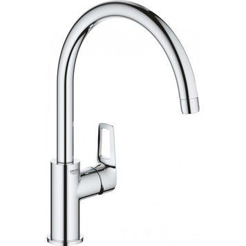 Одноважільний змішувач для кухні Grohe BauLoop New (30543000) 30543000 фото