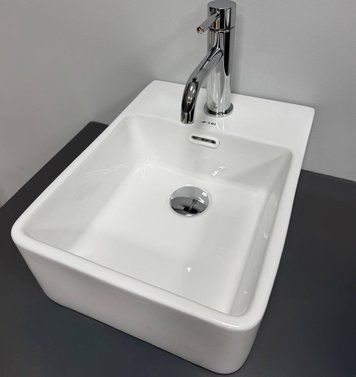 Умивальник накладний Vbi Gela Білий VBI-015624 фото