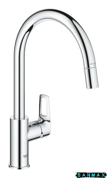 Одноважільний змішувач для кухні Grohe BauLoop New (30543000) 30543000 фото