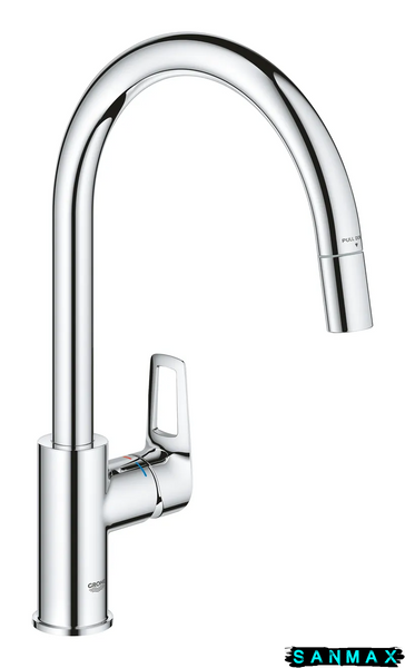 Одноважільний змішувач для кухні Grohe BauLoop New (30543000) 30543000 фото