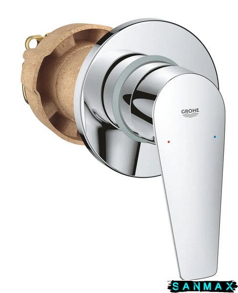 Одноважільний змішувач для душу Grohe BauEdge New (29040001) 29040001 фото