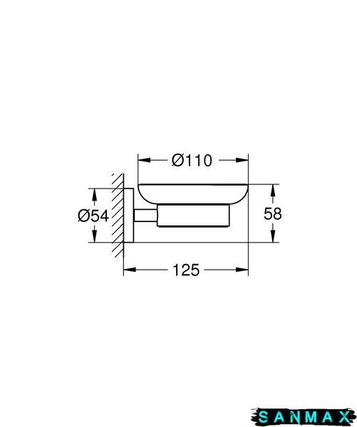 Мильниця Grohe Essentials New (40368001) 40368001 фото