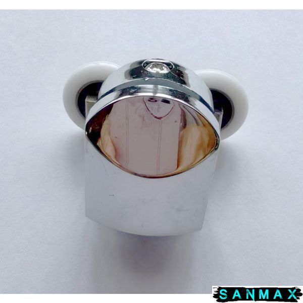 Ролики для душових кабін подвійні колеса Mixxus Premium Rollers SCP05-1 Хром верхні (25mm для Divirse SC03) (MI8167) MI8167 фото
