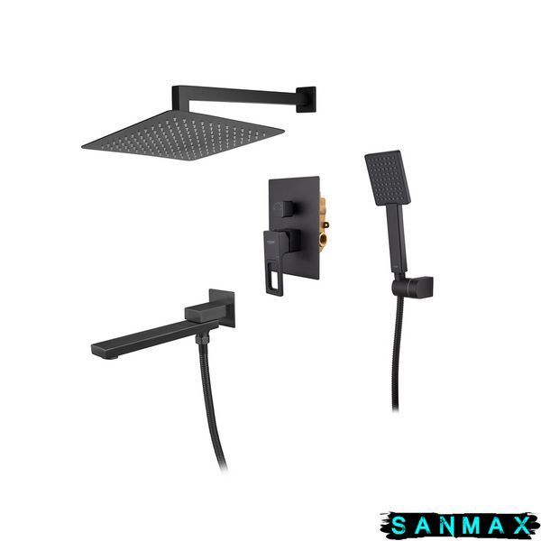 Вбудована душова система Koer KB-66009-05 Чорна (KR3509) KR3509 фото