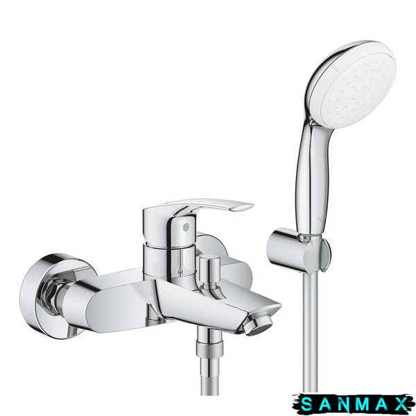 Одноважільний змішувач для ванни Grohe Eurosmart New (33302003) 33302003 фото