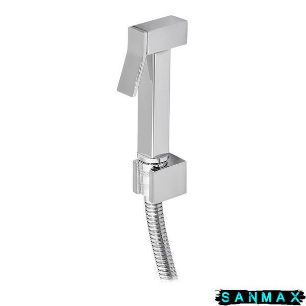 Змішувач для гігієнічного душу Haiba Kubus 002 Хром (HB3950) HB3950 фото