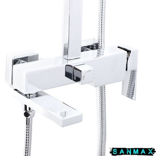 Душова система зі змішувачем Mixxus Premium Franco 009-J Хром (MI2845) MI2845 фото