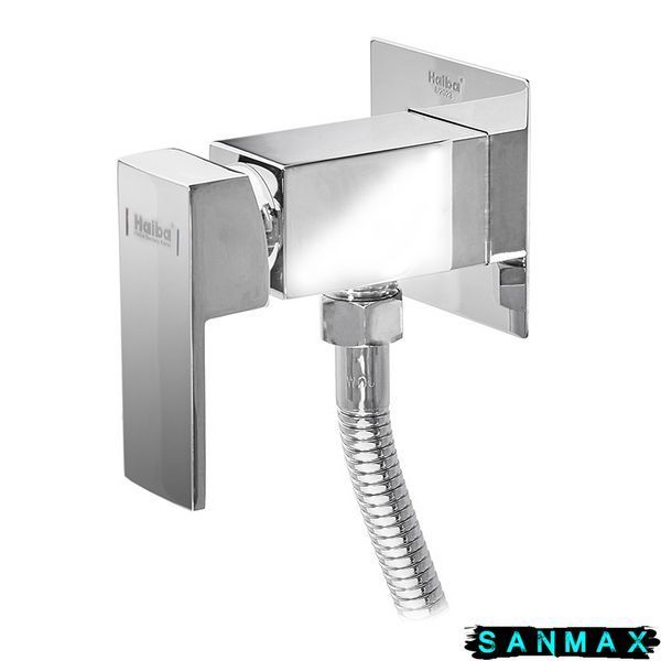 Змішувач для гігієнічного душу Haiba Kubus 002 Хром (HB3950) HB3950 фото