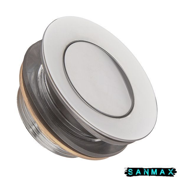 Донний клапан для ванни Koer PW-06-01 1 1/2 Хром (KR5799) KR5799 фото
