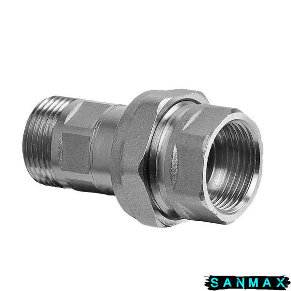 Згін американка 3/4 прямий Koer KR.175.N зі зворотним клапаном (KR4763) KR4763 фото
