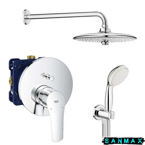 Вбудована душова система зі змішувачем Grohe Grohtherm SmartControl (UA34614SC4) UA34614SC4 фото