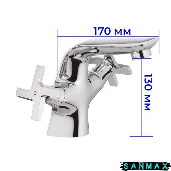 Змішувач для умивальника Mixxus Premium Galaxy 161 (MI0620) MI0620 фото