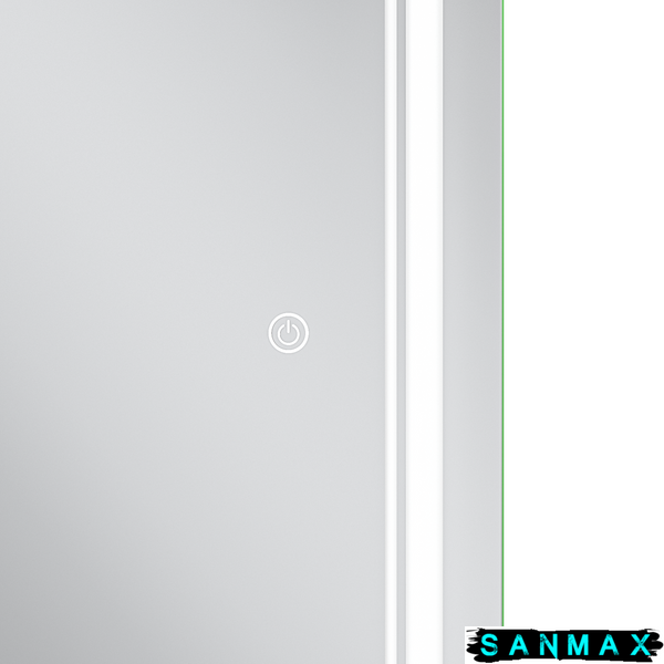 Дзеркало Mixxus Premium Quadro MR20-50x80-Reverse (Led Touch, Anti-fog, димер) (MP6620) MP6620 фото