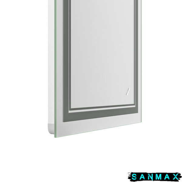 Дзеркало Mixxus Premium Quadro MR20-50x80-Reverse (Led Touch, Anti-fog, димер) (MP6620) MP6620 фото