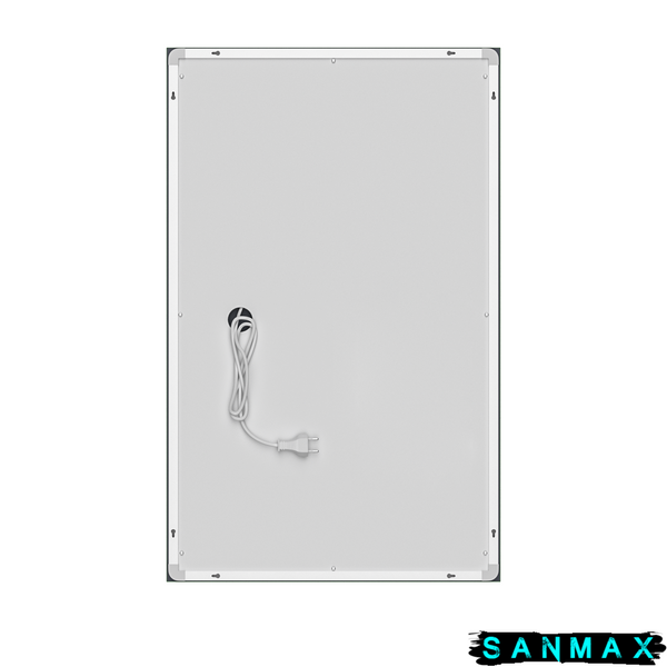 Дзеркало Mixxus Premium Quadro MR20-50x80-Reverse (Led Touch, Anti-fog, димер) (MP6620) MP6620 фото