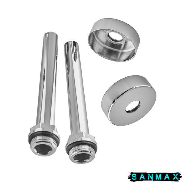 Комплект подовжувачів Koer KF.SET.06-15M d15x1/2M Хром (KR5847) KR5847 фото