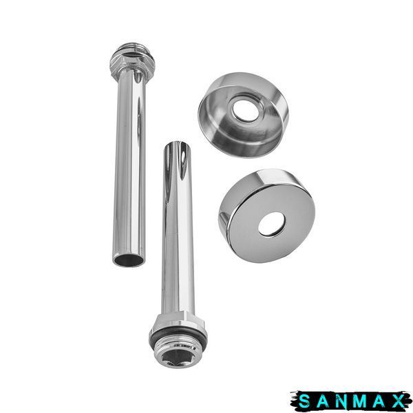 Комплект подовжувачів Koer KF.SET.06-15M d15x1/2M Хром (KR5847) KR5847 фото