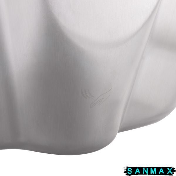 Сушарка для рук автоматична Zerix HD-120-SUS Satin (1650Вт) (ZX3253) ZX3253 фото