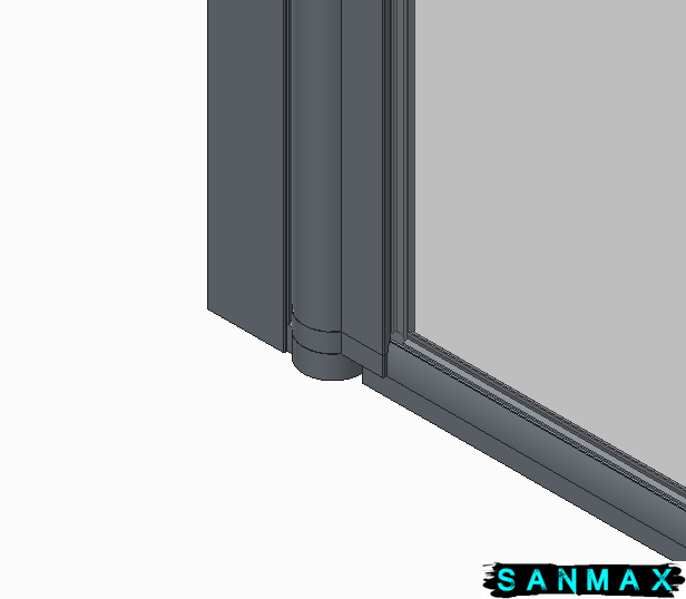 Шторки скляні на ванну Koer SR BS02-80x140-TR-01 прозоре скло 6мм, хром (KR5401) KR5401 фото