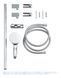 Душовий гарнітур зі штангою, Grohe New Tempesta Classic (27853001) 27853001 фото 5
