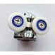 Ролики для душових кабін подвійні колеса Mixxus Premium Rollers SCP05-1 Хром верхні (25mm для Divirse SC03) (MI8167) MI8167 фото 3