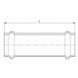 Муфта насувна Koer KQ.C15 Press-Inox AISI 304 15x15 (KR6314) KR6314 фото 2