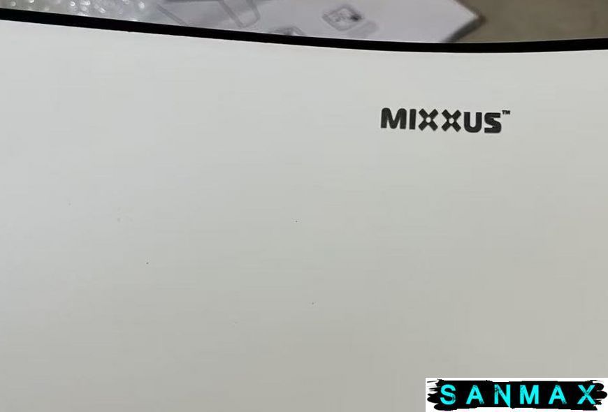 Раковина накладна Mixxus Premium Wave-0105 Edge Чорний 620х360х160mm (MP6556) MP6556 фото