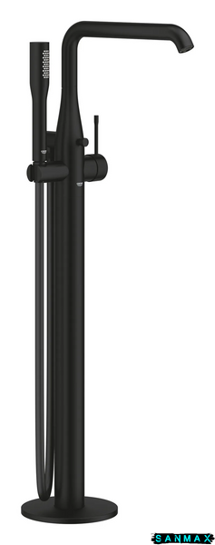 Змішувач для ванни підлоговий Grohe Essence 25248KF1 (чорний матовий) (25248KF1) 25248KF1 фото