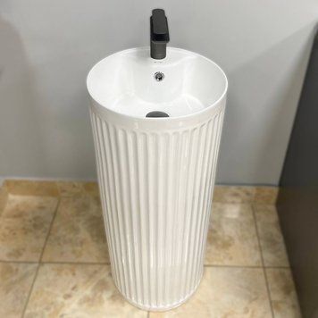 Умивальник підлоговий Vbi Vinici Білий VBI-019015 фото