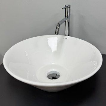 Умивальник накладний Vbi Coffa Білий VBI-012623 фото