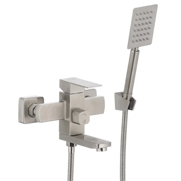 Змішувач для ванни Mixxus Kub-009 Euro Нерж (SS2850) SS2850 фото