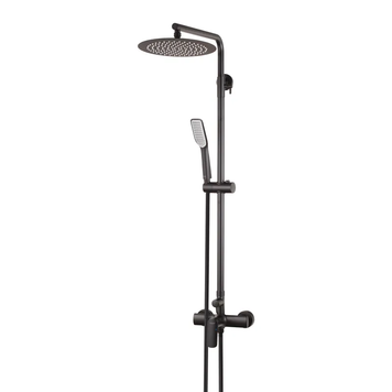 Душова система зі змішувачем Koer KB-52028-05, 2 функції Чорна (KR5310) KR5310 фото