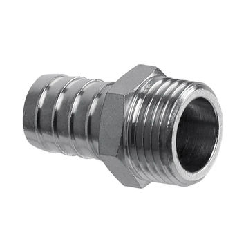 Штуцер нікельований 10х1/2 зовнішня Koer KF.U06F (KR3347) KR3347 фото