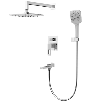 Вбудована душова система Koer KB-66009-01 3 функції Хром (KR6019) KR6019 фото