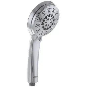 Лійка ручна для душу Storm Led SH-01-G10M5 (5 режимів) Підсвідка Хром (ST0002) ST0002 фото