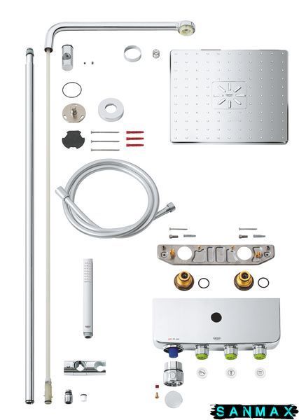 Душова система термостатична Grohe Euphoria SmartControl System (26508000) 26508000 фото