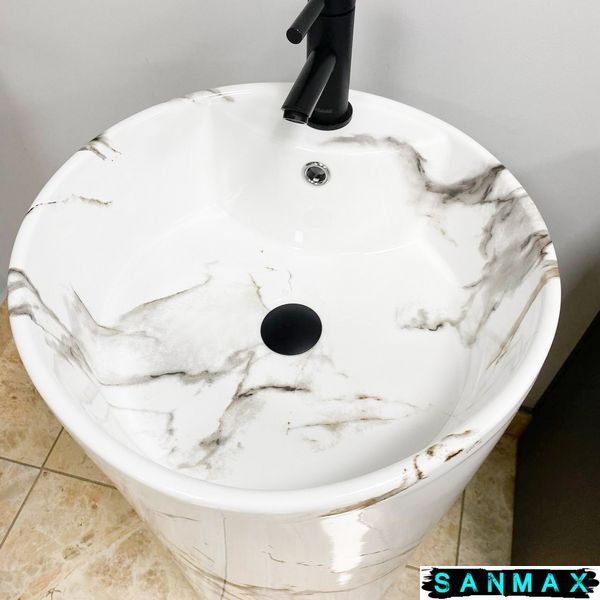 Умивальник підлоговий Vbi Bolonia M Carrara VBI-019013 фото
