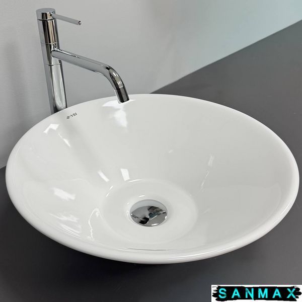 Умивальник накладний Vbi Coffa Білий VBI-012623 фото