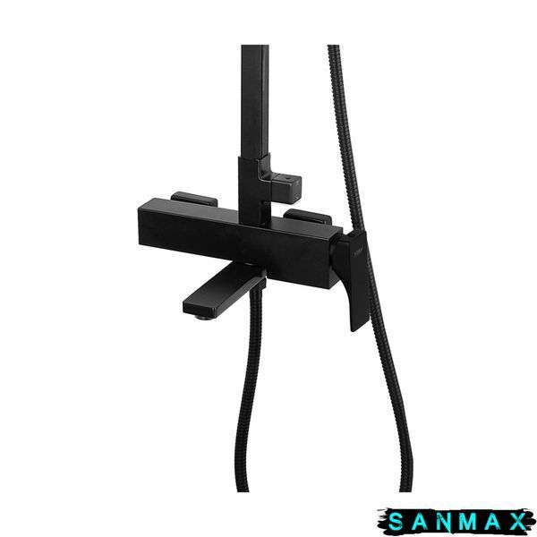 Душова система зі змішувачем Koer KB-56010-05 Чорна (KR3495) KR3495 фото