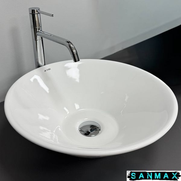 Умивальник накладний Vbi Coffa Білий VBI-012623 фото