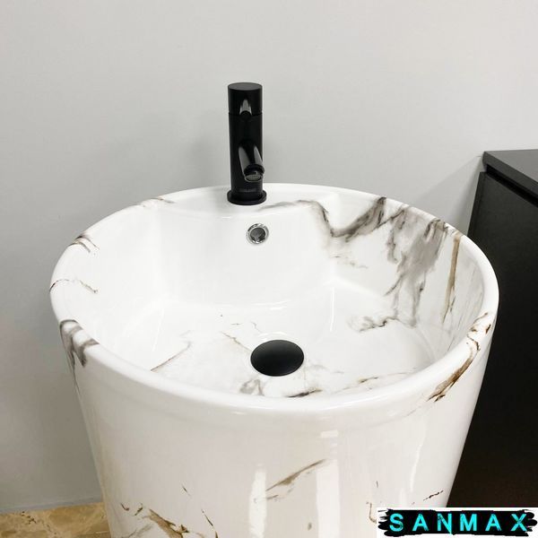 Умивальник підлоговий Vbi Bolonia M Carrara VBI-019013 фото