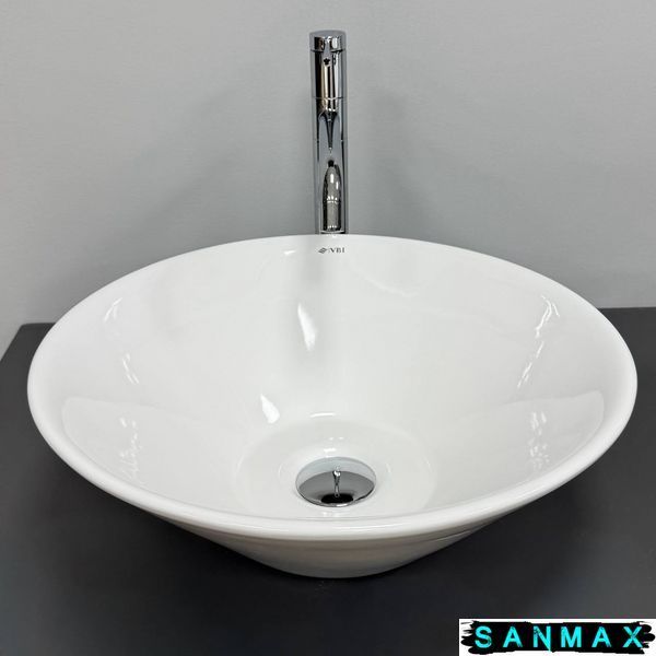 Умивальник накладний Vbi Coffa Білий VBI-012623 фото