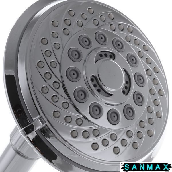 Лійка стельова для душу Storm Sh-37-GN10M5-Set Хром (ST0025) ST0025 фото