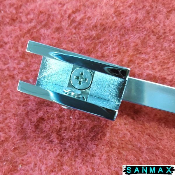Шторки скляні на ванну Koer SR BS03-95x140-TR-01 прозоре скло 6мм, хром (KR5402) KR5402 фото