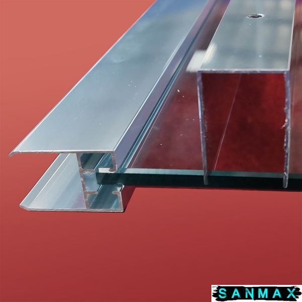 Шторки скляні на ванну Koer SR BS03-95x140-TR-01 прозоре скло 6мм, хром (KR5402) KR5402 фото