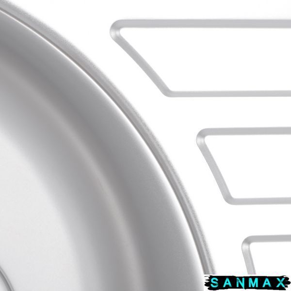 Мийка кухонна Haiba 77х50 (Satin) (HB0563) HB0563 фото