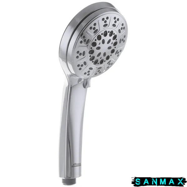 Лійка ручна для душу Storm Led SH-01-G10M5 (5 режимів) Підсвідка Хром (ST0002) ST0002 фото