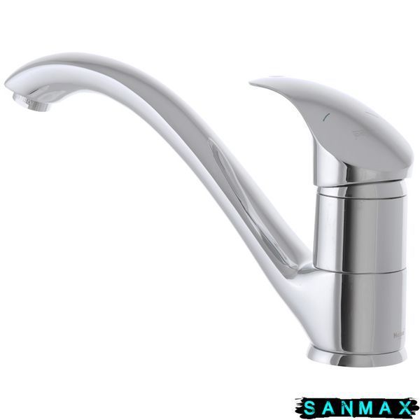 Змішувач для кухні на шпильці Haiba Mars 012 Хром (HB0265) HB0265 фото