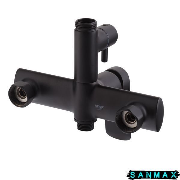 Душова система зі змішувачем Koer KB-52028-05, 2 функції Чорна (KR5310) KR5310 фото